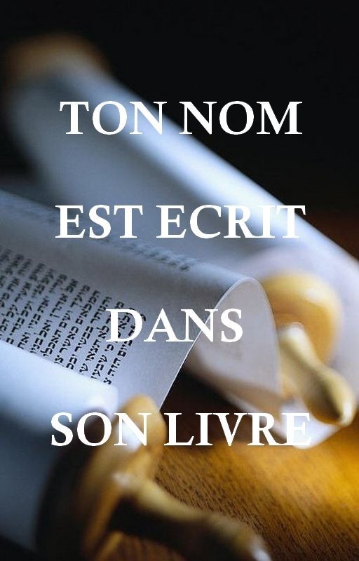 Ton nom est écrit dans Son livre by YannRoulet