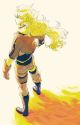 Freezing Flame (Yang x OC) by FrostySamuri