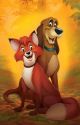 Disney's The Fox and the Hound (my version) by shakespeareGal100