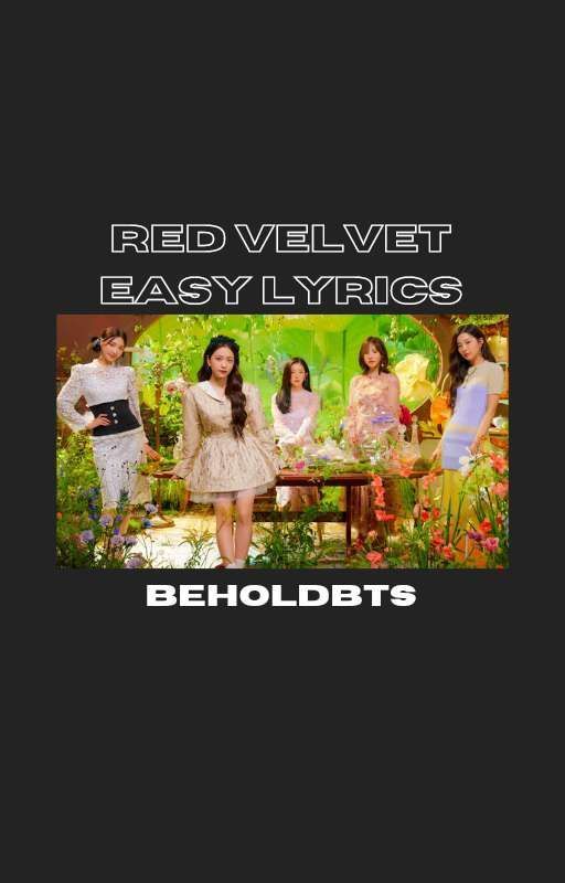 red velvet easy lyrics ♡ by beholdbts