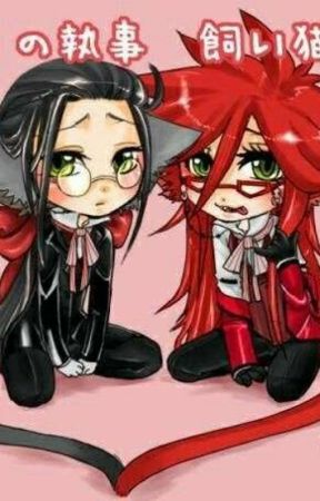 Grell x Neko!Reader by ChesireMrandaFallen