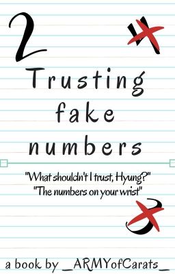 Trusting fake numbers-Jikook/Taegi cover