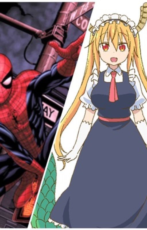 (OLD) The Spider and The Dragon (Tohru x Spider-Man) by obamasdad_