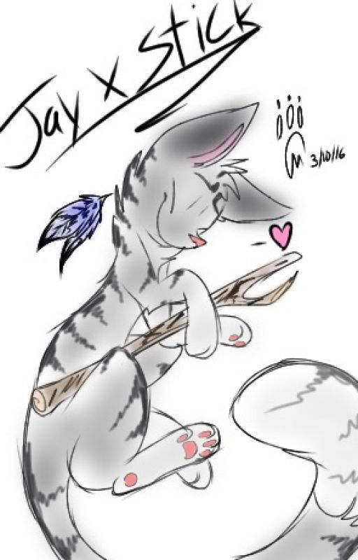 Jayfeather X Stick (Fanfiction) by jgcat36