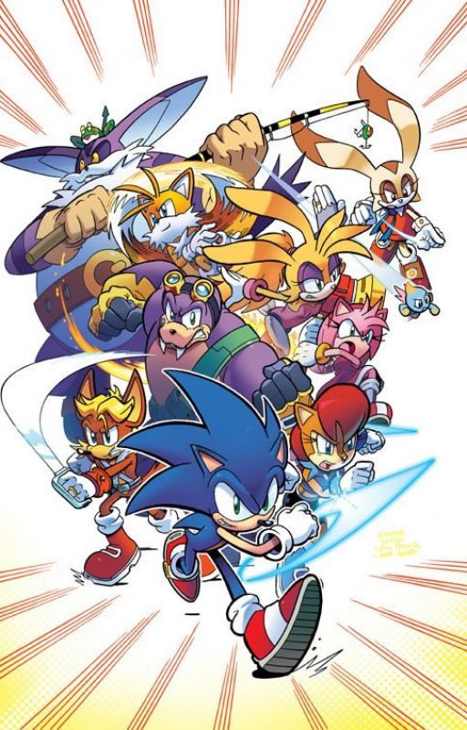 Sonic Comics AU Part 1 by DawnTotadile