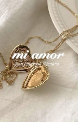 mi amor | jungkook AU cover