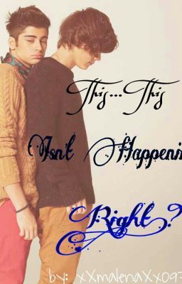 This.. This isnt happening right? (Zarry Stylik) cover