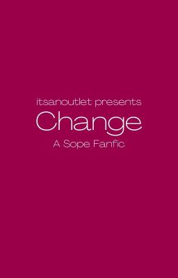 Change | | Sope {COMPLETED} cover