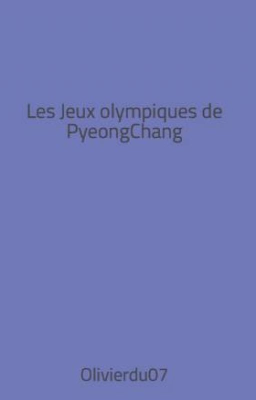 Les Jeux olympiques de PyeongChang by Olivierdu07