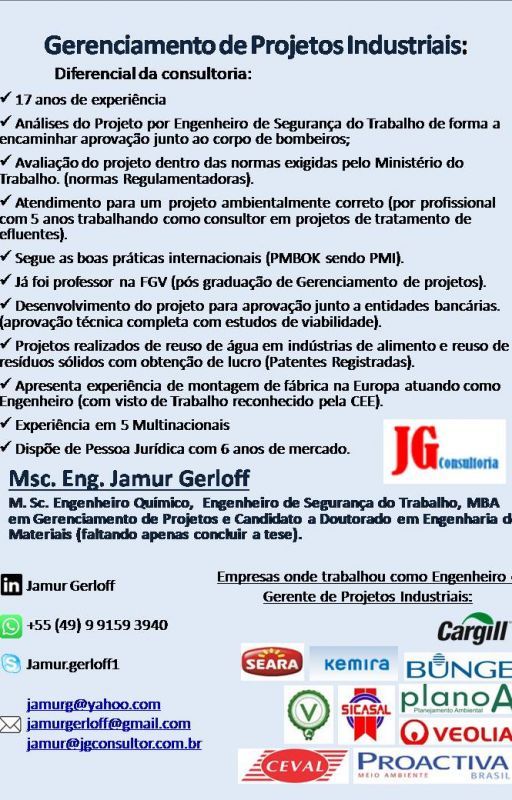 Gerenciamento de Projetos Industriais by JamurGerloff