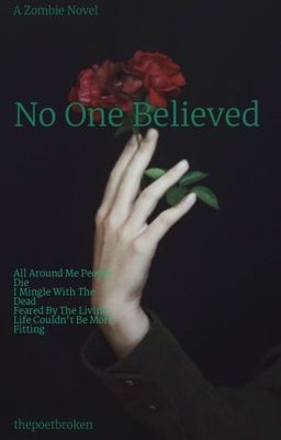 No One Believed: A Zombie Thriller  cover