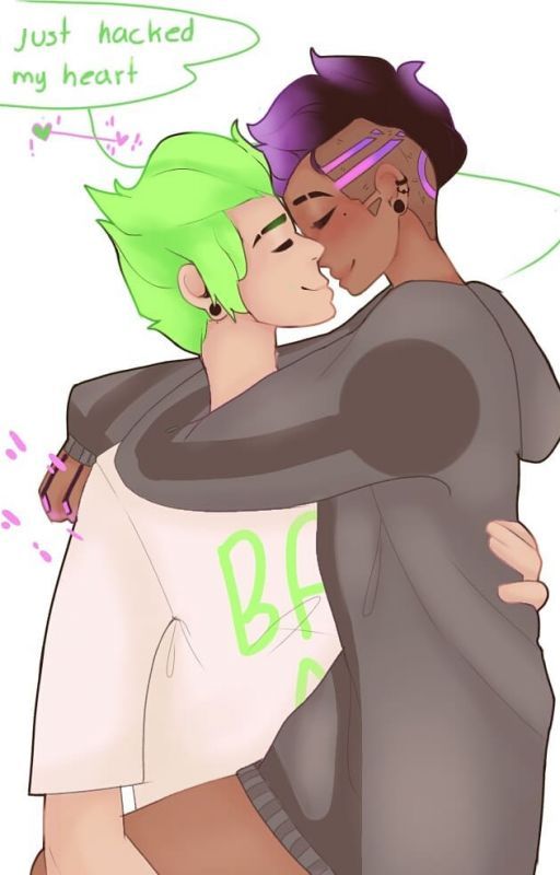 *I Will stay with you* Sombji =Sombra x Genji= by GottaGoShip