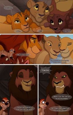 Kiara and Kovu's pride cover