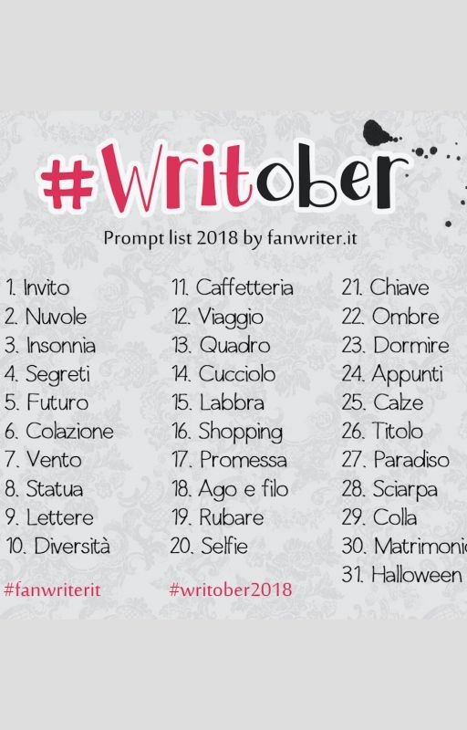 Writober 2018 by m_Lucy