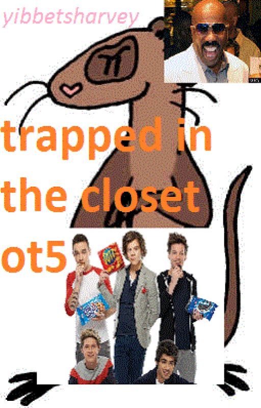 Trapped in the Closet (OT5) (AU) by yibbetsharvey