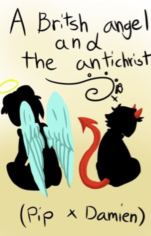 A British angel and the antichrist (Pip x Damien) by Rippletail1