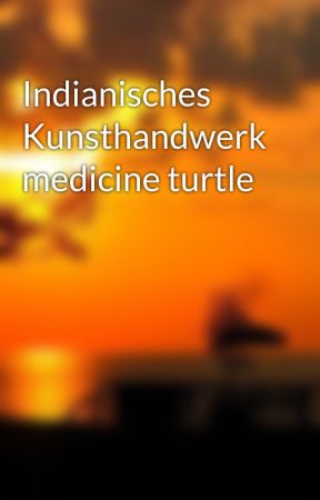 Indianisches Kunsthandwerk medicine turtle by medicineman