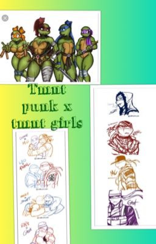 Tmnt punk x tmnt girls by Were_wolf_beliver