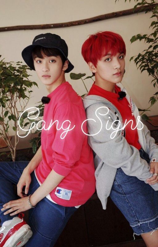 Gang Signs || Markhyuck by arigato-man