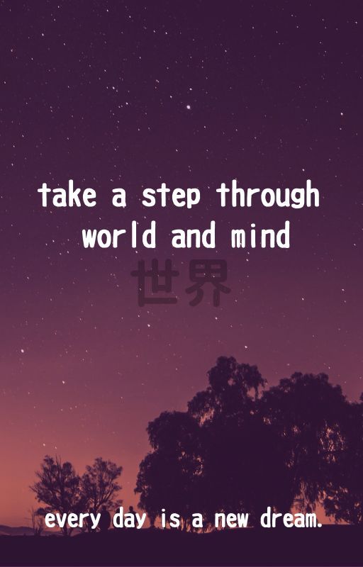 take a step through world and mind by SniderMcWood