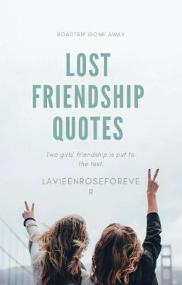 Lost Friendship Quotes cover