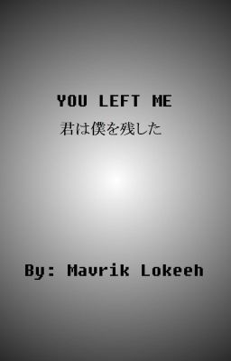 You Left Me cover