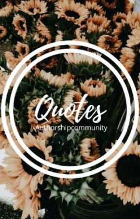 QUOTES by AuthorshipCommunity