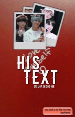 His Text| VKook (BEING REWRITTEN) cover