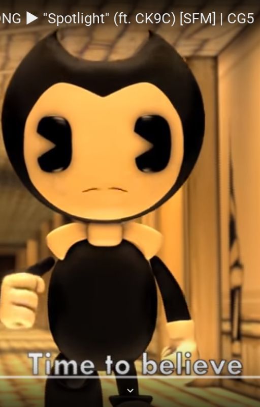 Bendy x Sammy(Bammy) by WillowaTheBunny