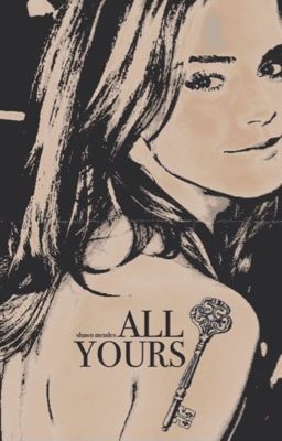 ALL YOURS...SHAWN MENDES cover