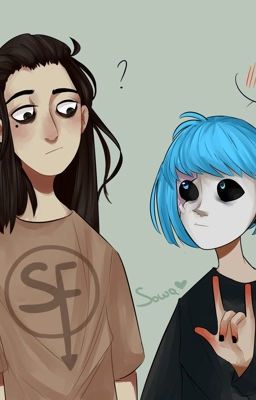 {SallyFace} Burnt Up - Larry X Reader cover