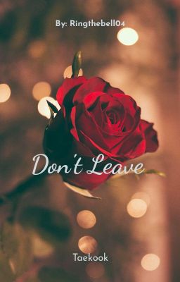 Don't Leave cover