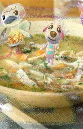 Animal crossing in my soup by aname39