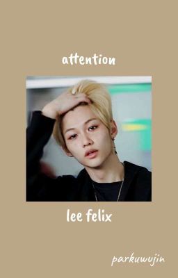 attention | lee felix cover