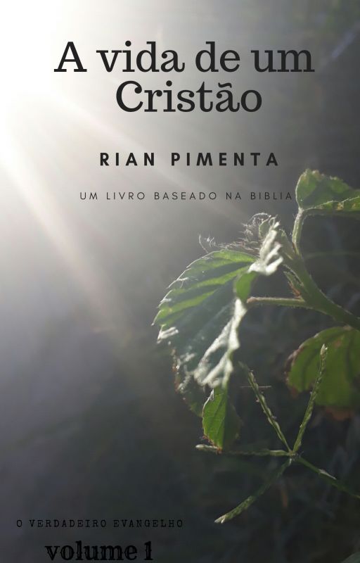 A  vida de um cristão (volume 1) by RianSouza17