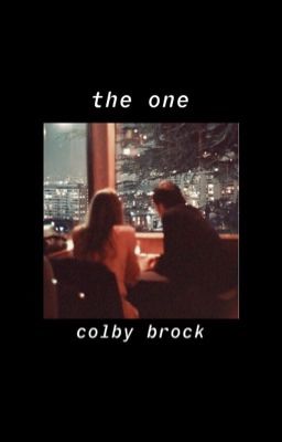 The One [𝐜𝐨𝐥𝐛𝐲 𝐛𝐫𝐨𝐜𝐤 𝐱 𝐫𝐞𝐚𝐝𝐞𝐫] cover