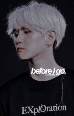 Before I Go  cover