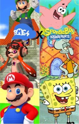 SMG4 Meets SpongeBob?! cover