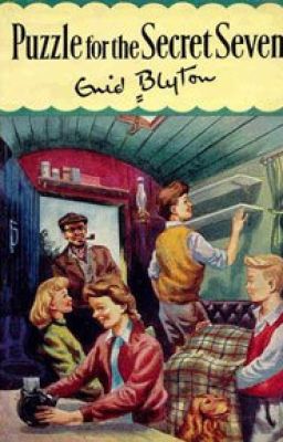 PUZZLE FOR THE SECRET SEVEN by Enid Blyton cover