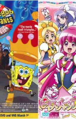 Pretty Cure Meets SpongeBob cover