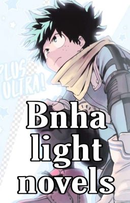 BNHA light novels cover