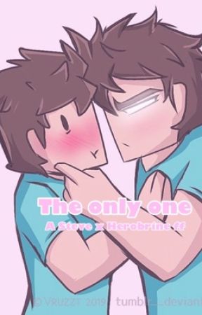 The only one // Steve x Herobrine by turdsinmyass1653