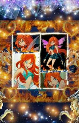 (Firedarkness)the Dragons's lover ((dark) bloom x Nessy ) winx club (2004)(old) cover