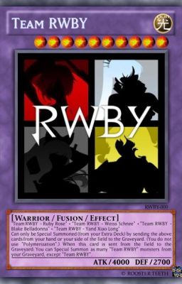 Yu-Gi-Oh in RWBY cover