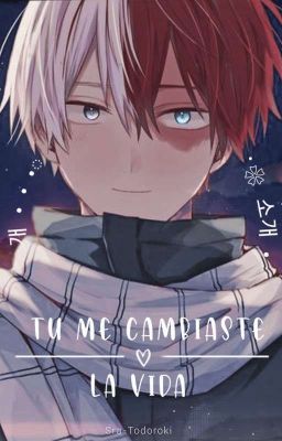 ‹‹𑁍Tú me cambiaste la vida𑁍ೃ࿔『Todoroki Shoto y Tú』 [EDITANDO] cover