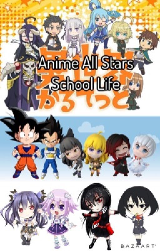 Anime All Stars: School Life by Dbzforlife16