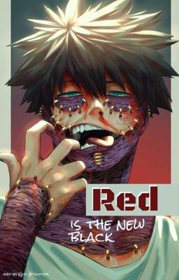 Red is the new black; a dabi and shouto todoroki fanfic cover