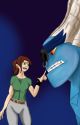 Trollhunters: "Two Warriors One Love Shared" (DRAALXOC) by BetaTheAutobotNinja