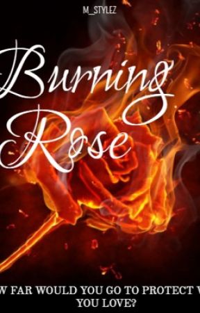 Burning Rose by m_stylez