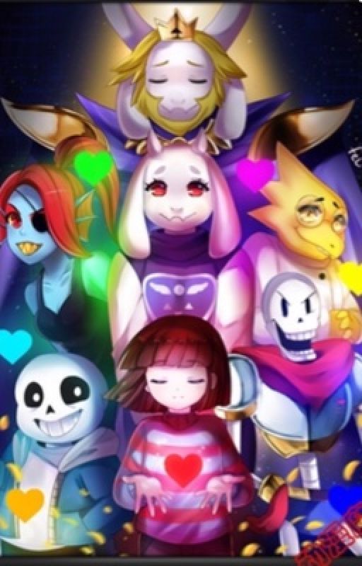 UNDERTALE❤️🧡💛💚💙💙💜 by Sansyrus_999